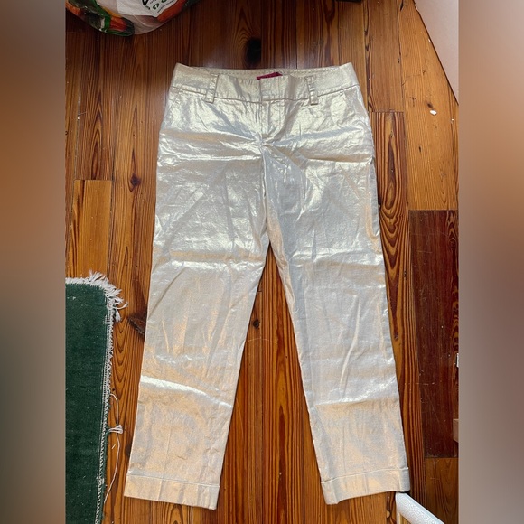 Alice and Olivia Gold Pants - Picture 4 of 5